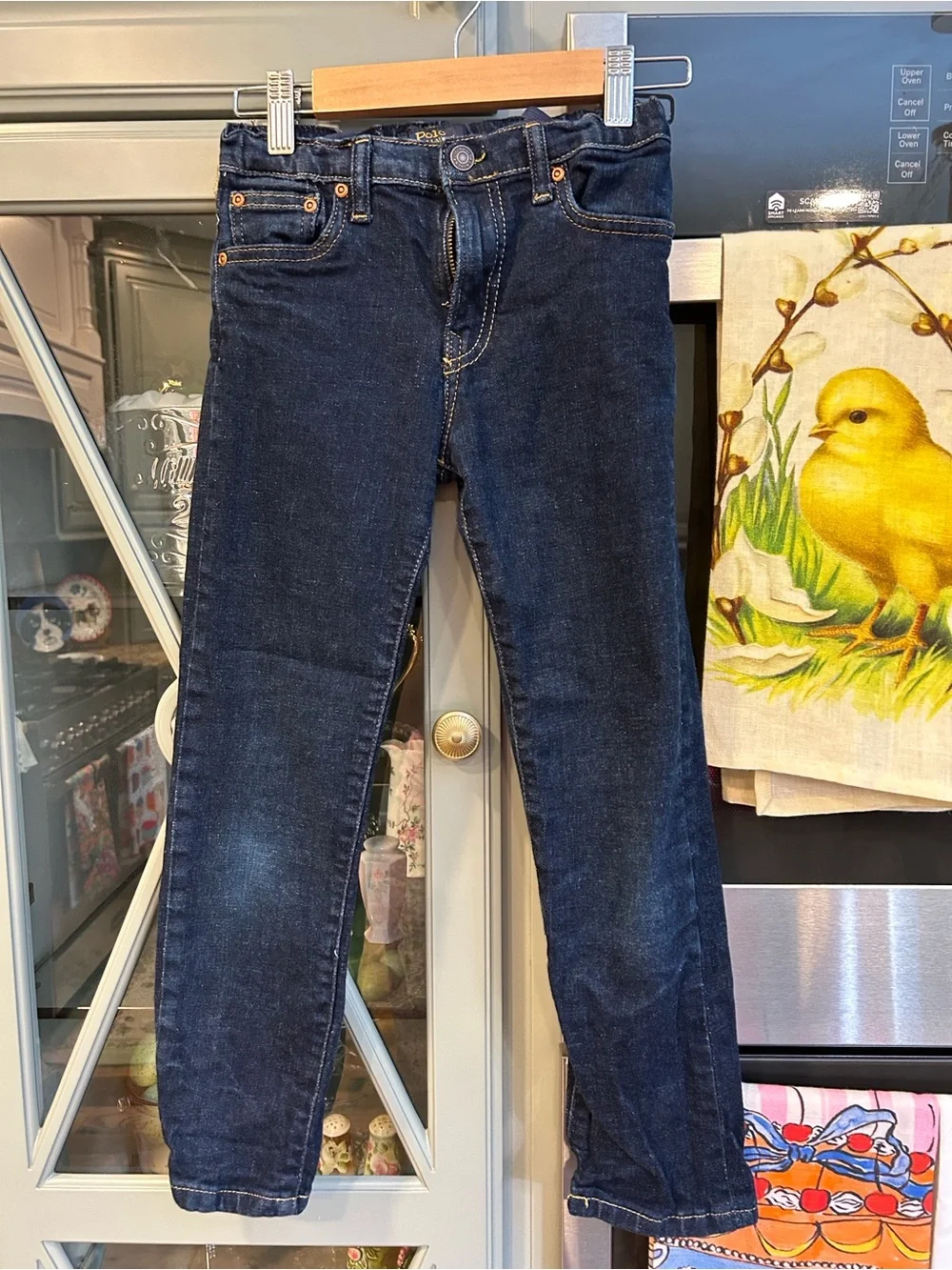 Polo by Ralph Lauren Boys Size 7 Denim Jeans - Navy & Gray